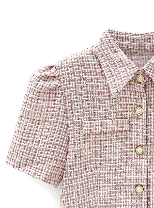 ショート丈ツイードジャケット[at1802] レディースファッション通販のグレイル(GRL)【公式】