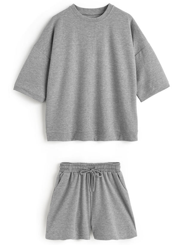 売れ筋介護用品も！ Tシャツ×ショートパンツセットアップ[at2455] | レディース Wear