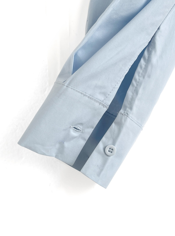 ビスチェドッキングシャツワンピース