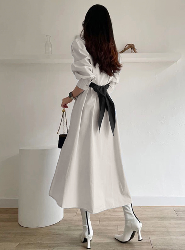 ビスチェドッキングシャツワンピース[at2475] | レディース