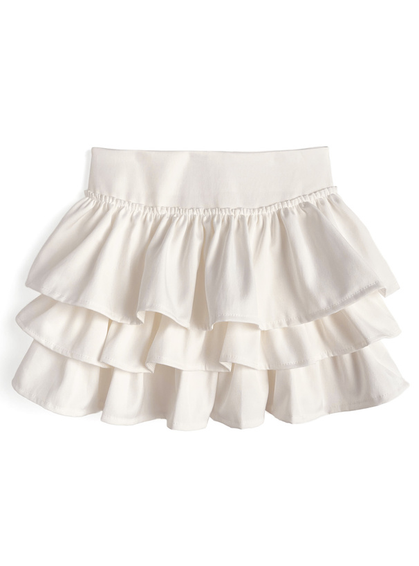 インパン裏地付きティアードフリルミニスカート[at2539]