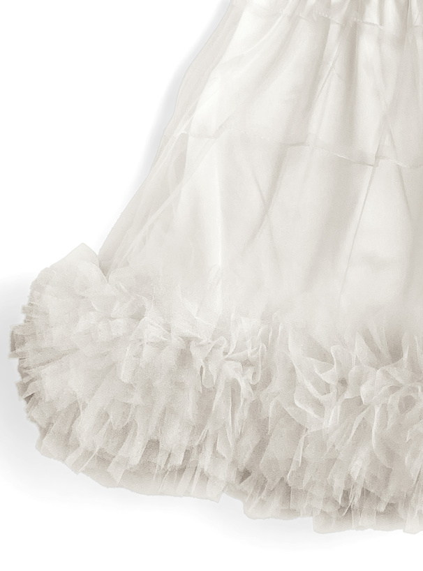 ボリュームチュールフリルミニスカート