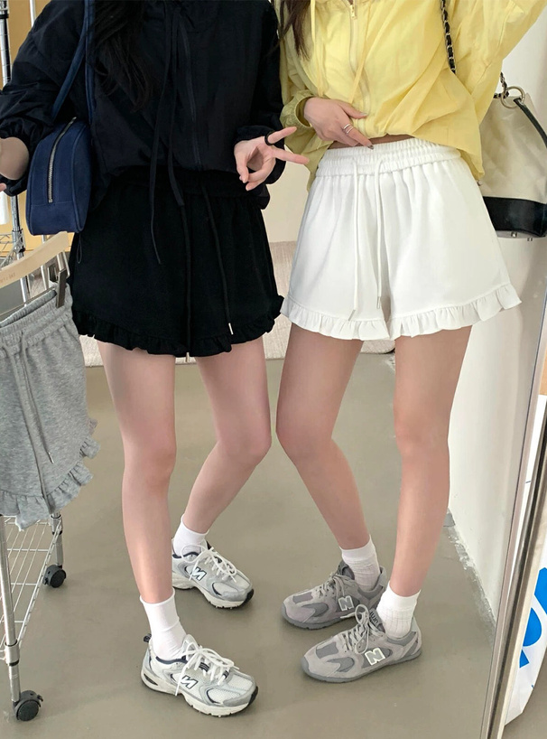 フリルショートパンツ[at2548] | レディースファッション通販の