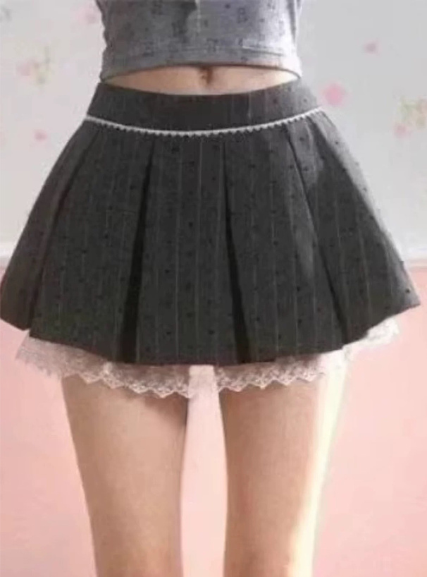 グレー プリーツスカート XL 楽天市場】大きいサイズ 夏制服スカート【グレー無地】ロング丈