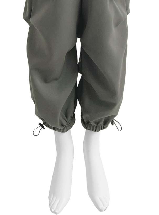 ドロストカーゴポケットワイドパンツ