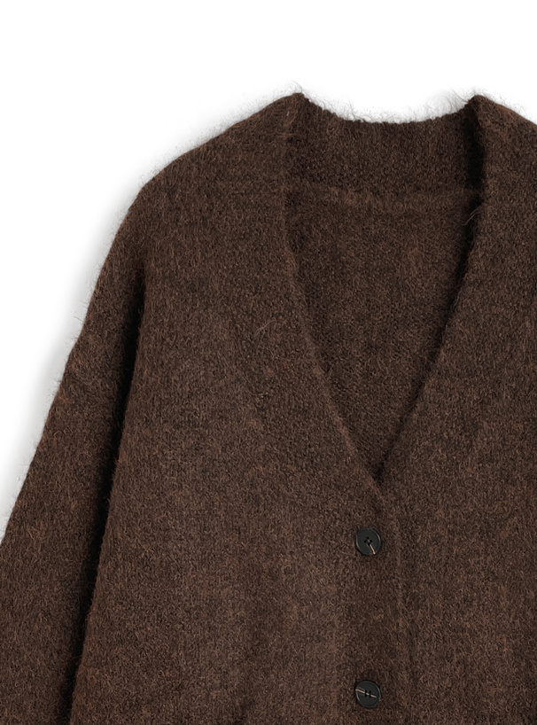 Vネックニットカーディガン[at2592] | レディースファッション通販の