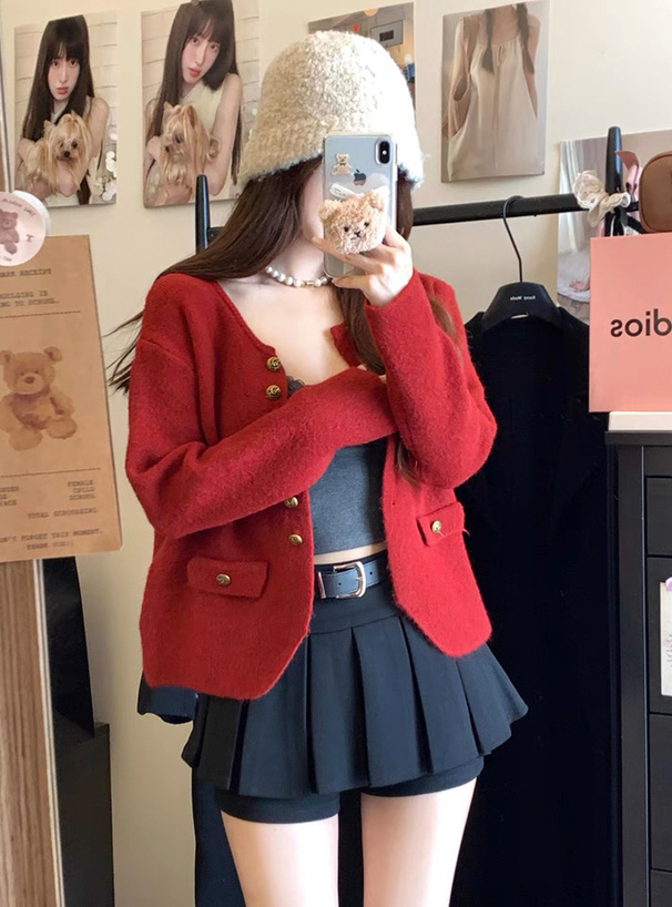 ベルト付きプリーツミニスカートパンツ[at2609] | レディース