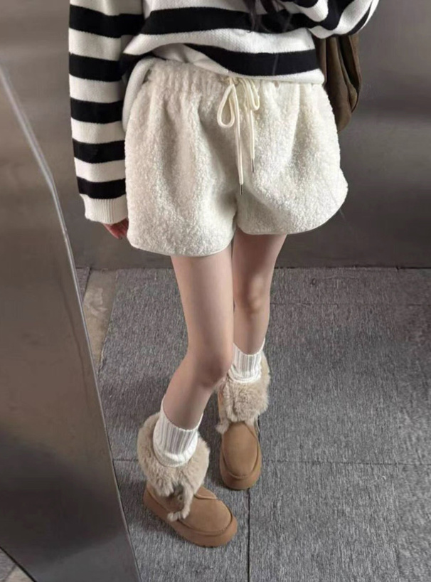 ボアショートパンツ[at2612] | レディースファッション通販のグレイル