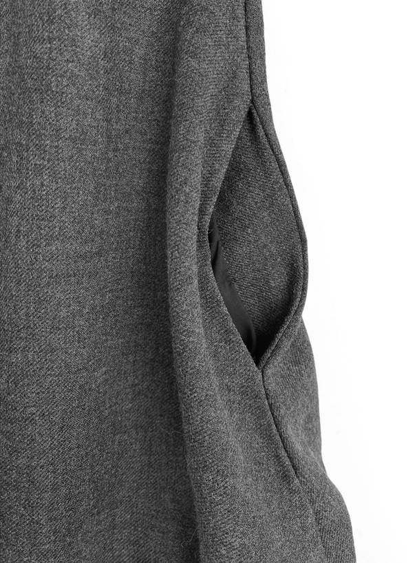 ハイネックニットトップス×リボンバルーンミニワンピースセットアップ