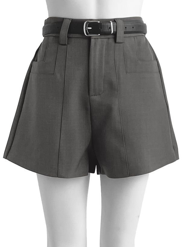 ベルト付きショートパンツ[at2620] | レディースファッション通販の