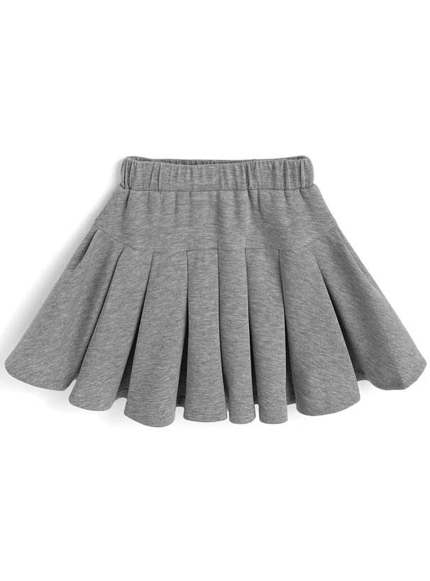 ビッグリボンバックオープントップス×プリーツミニスカートセット