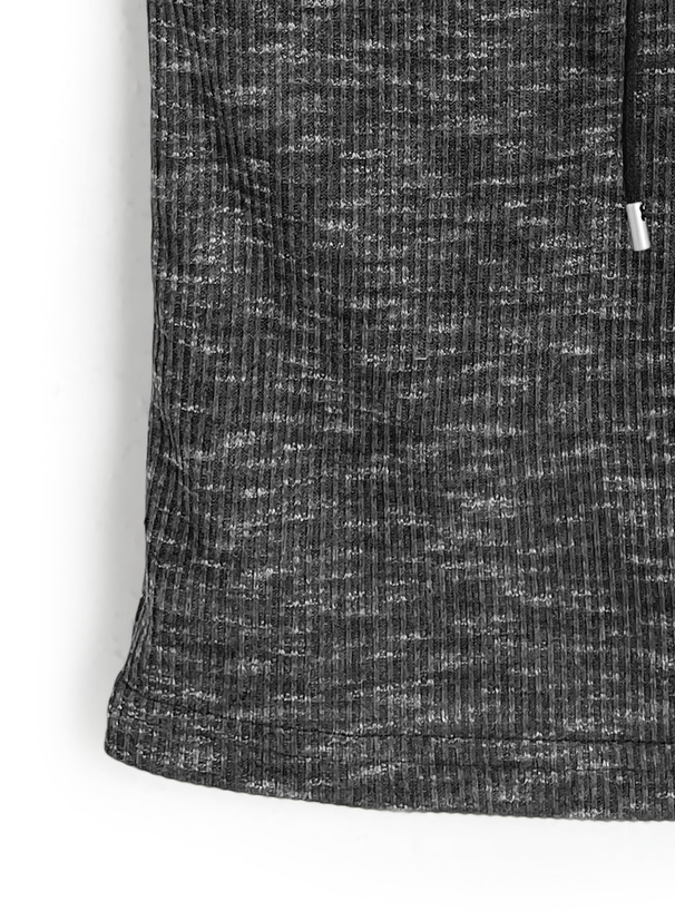 レイヤード風レースアップタンクトップ