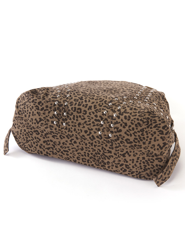 レオパード柄スタッズボストンバッグ[at2671] | レディース