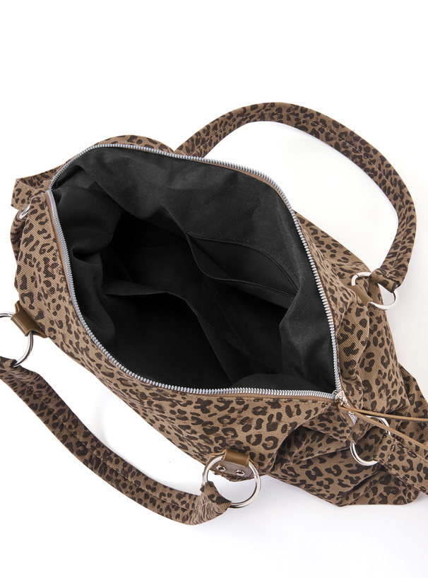 レオパード柄スタッズボストンバッグ[at2671] | レディース