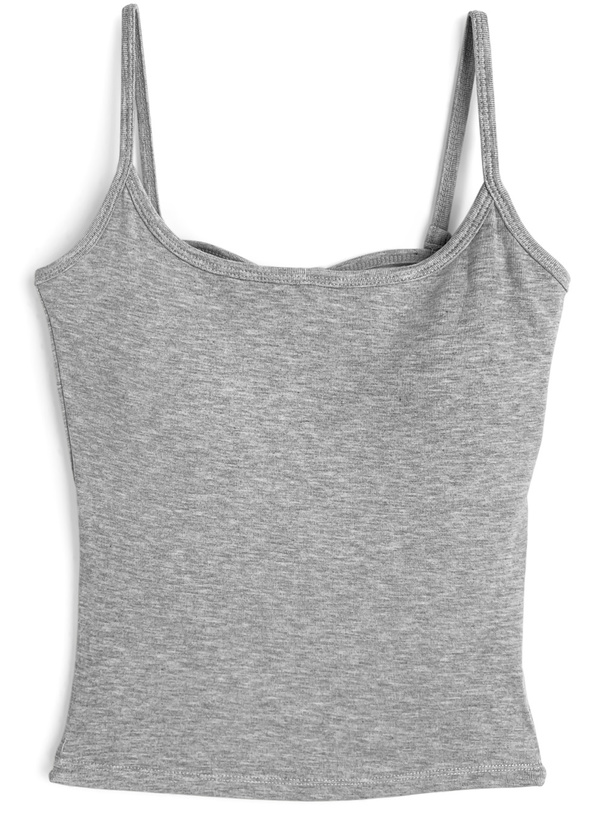 カップ付きバッククロスキャミソール