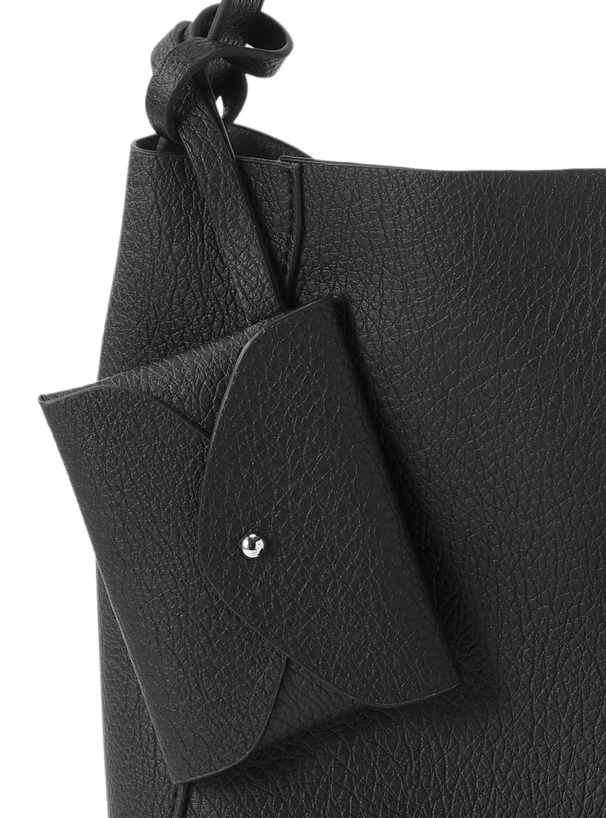 ポーチ付きレザーショルダーバッグ