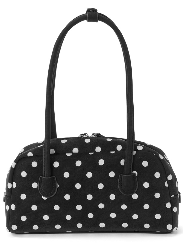 ドット柄ボストンバッグ