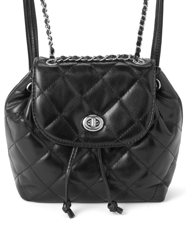 キルティングフラップミニリュック