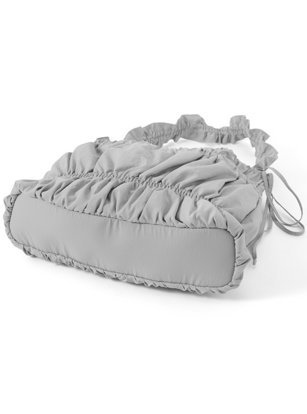 ダブルポケットギャザーショルダーバッグ