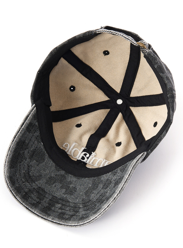 レオパード柄ピグメントロゴ刺繍キャップ[bl166] | レディース