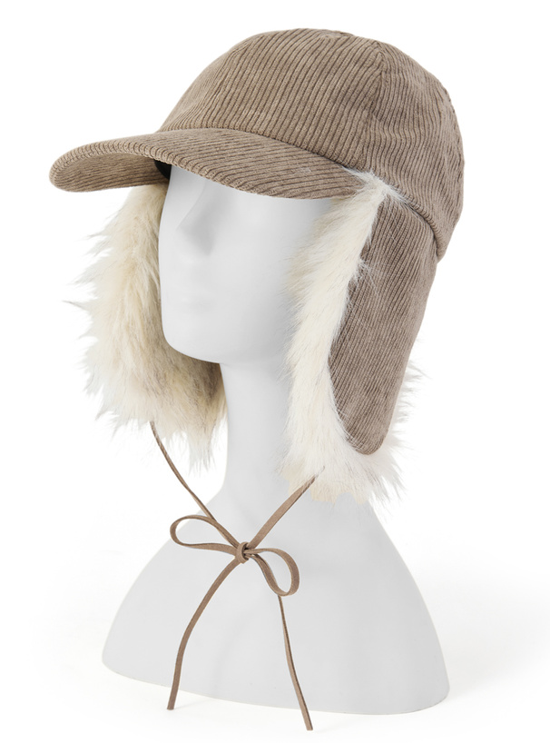 コーデュロイフライトキャップ[bl172] | レディースファッション通販の