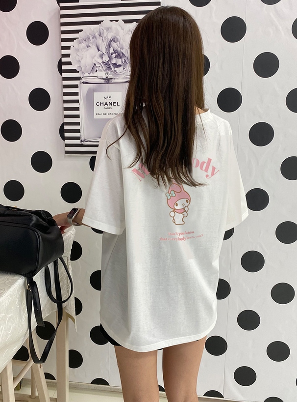 サンリオキャラクターコラボ マイメロディ プリントTシャツ[bo026] レディースファッション通販のグレイル(GRL)【公式】