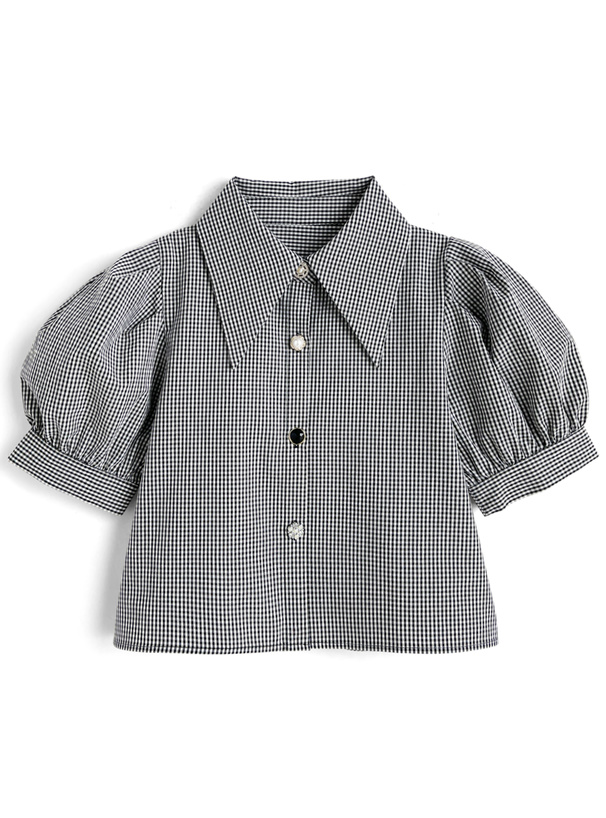 Spick & Span（スピックアンドスパン）の「ギンガムチェックパフ