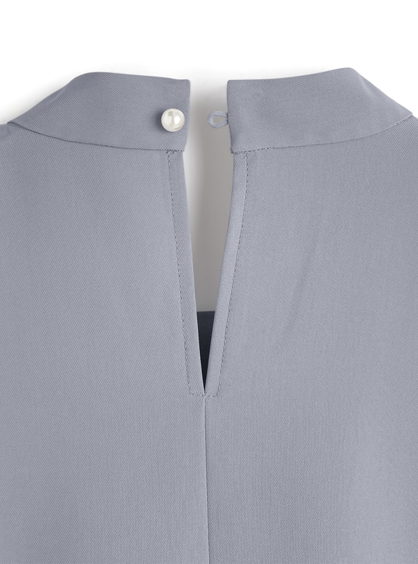 パールボウタイブラウス