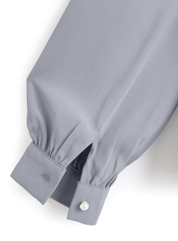 パールボウタイブラウス