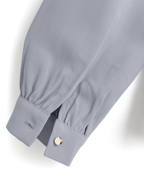 ボウタイゴールドバーブラウス