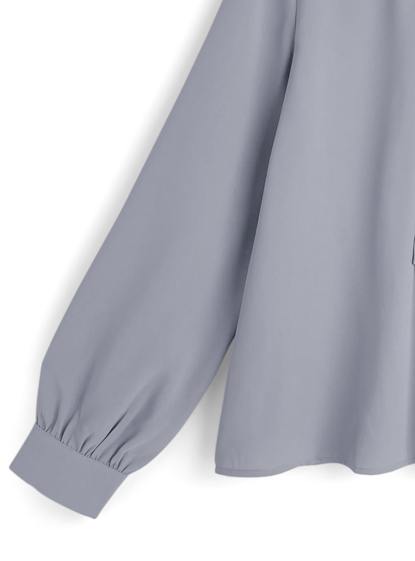 ボウタイゴールドバーブラウス