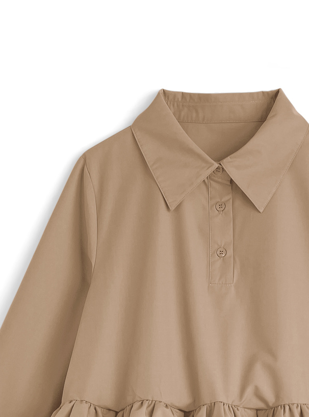 ティアードフリルトップス