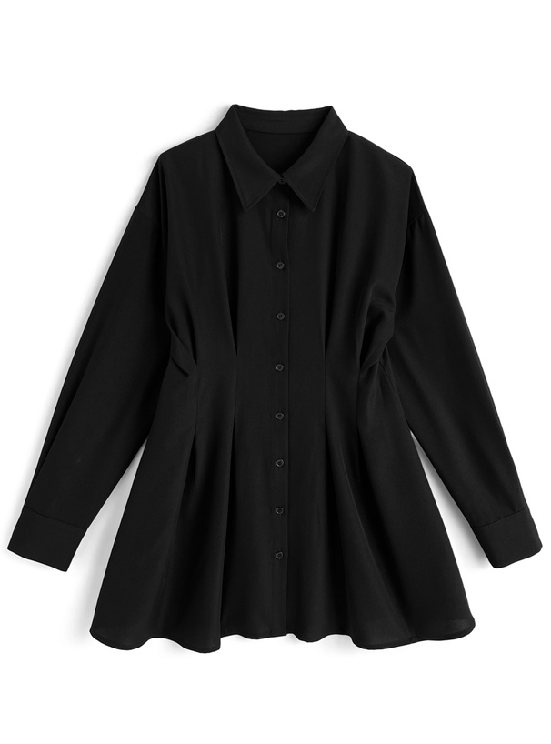 ウエストタックシャツミニワンピース