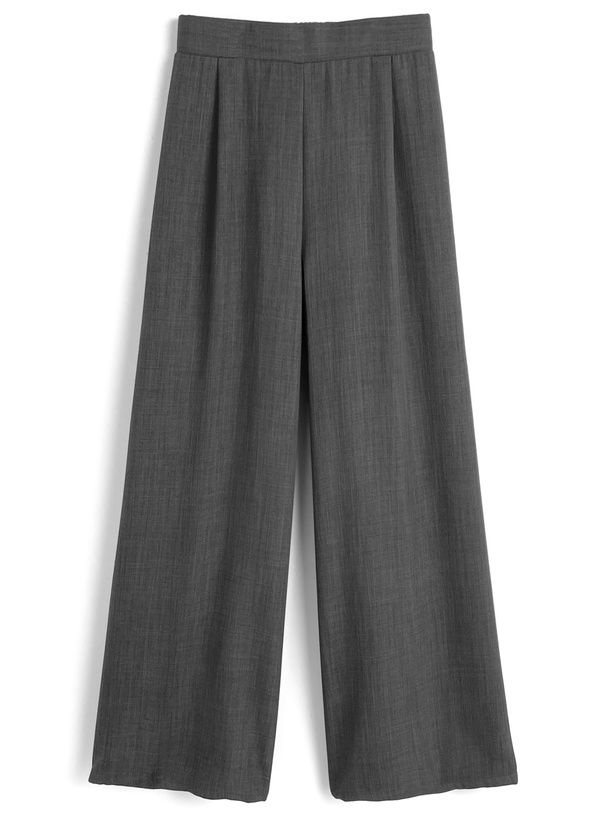 テーラードジャケット×ワイドパンツセットアップ