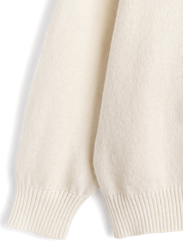 ドッグジャガードニットトップス