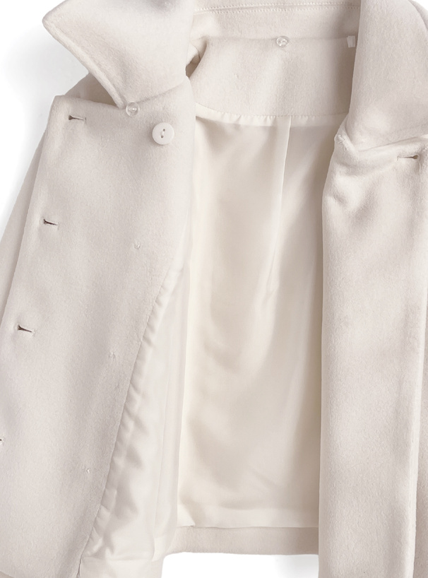 ティペット付きダブルボタンジャケット[cc135] | レディース