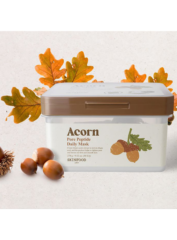 SKIN FOODどんぐりポアペプチド デイリーマスク