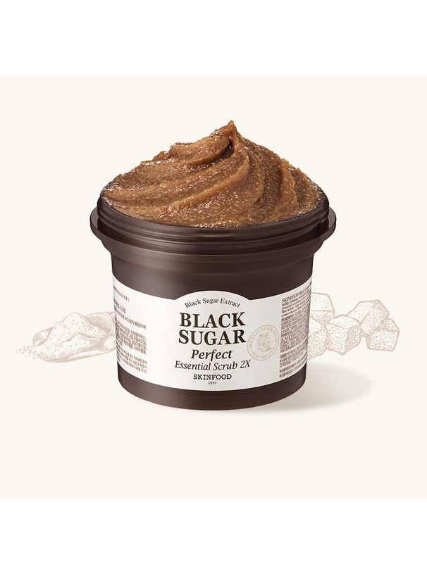 SKIN FOODブラックシュガー パーフェクト エッセンシャル スクラブ 2X