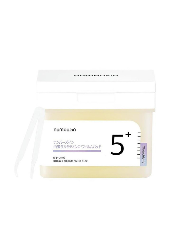 numbuzin 5番 白玉グルタチオンＣフィルムパッド (単品)