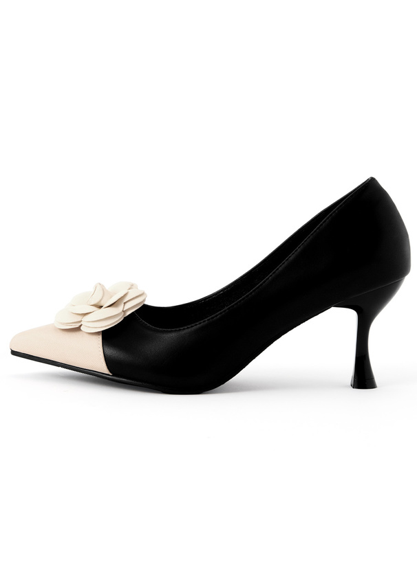 フラワーパンプス