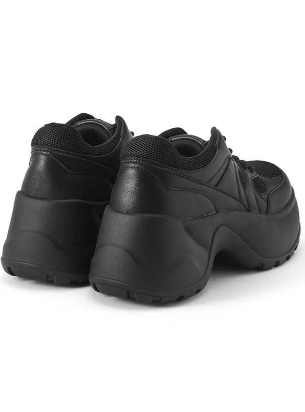 厚底メッシュスニーカー