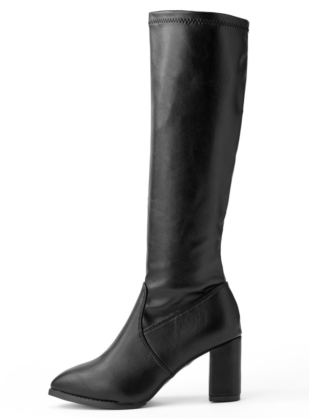 ポインテッドトゥロングブーツ