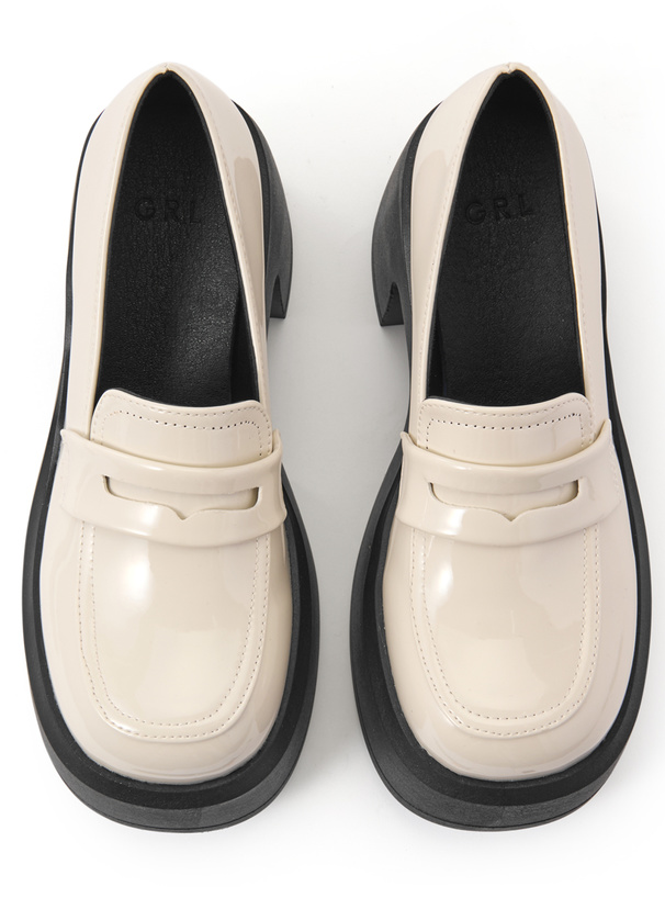 厚底ヒールローファー[ci590] | レディースファッション通販のグレイル