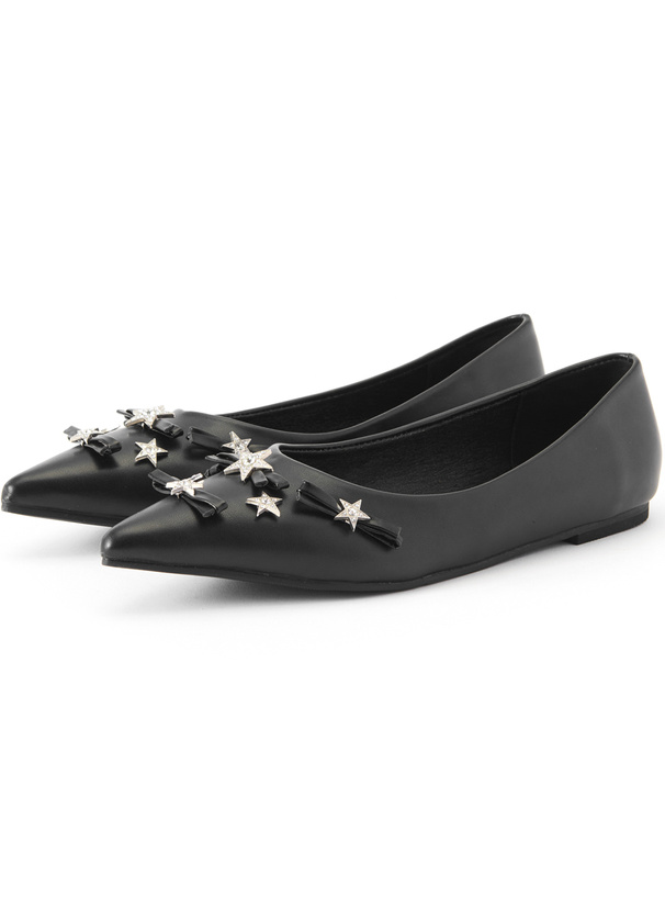 スターリボンパンプス[ci592]