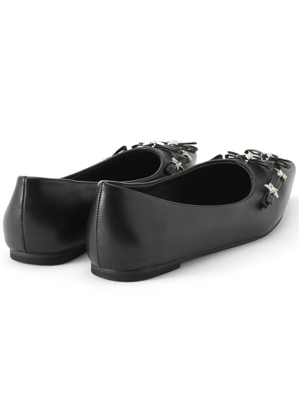 スターリボンパンプス