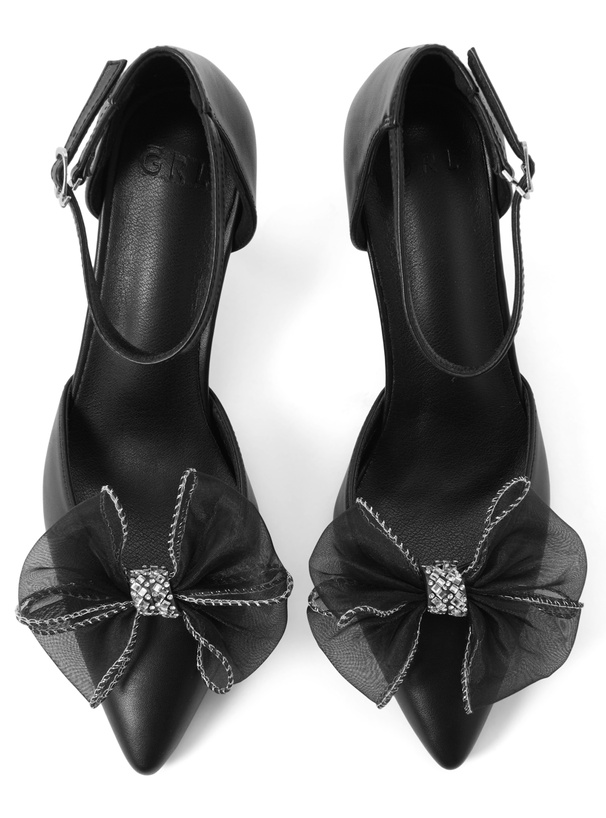 2wayリボンアンクルベルトパンプス