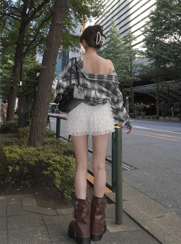 ダブルベルトレザーブーツ