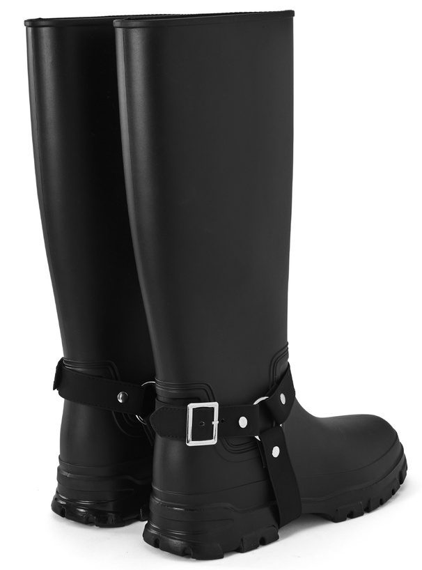 ハーネス付きロングレインブーツ