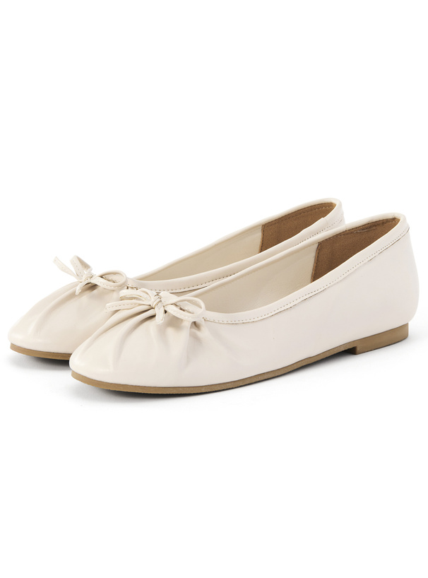 ギャザーバレエシューズ