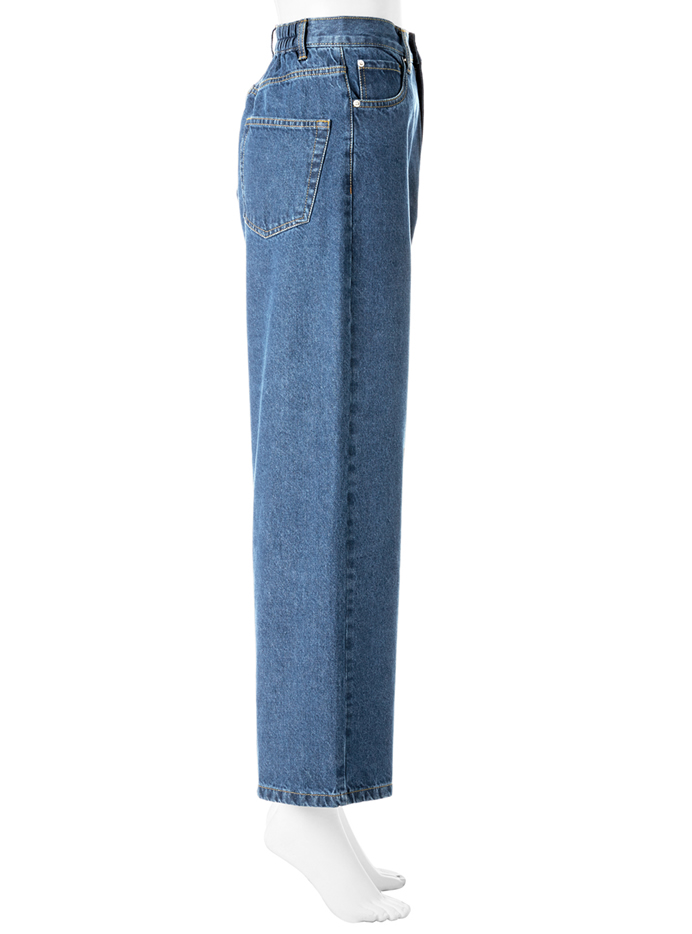 ワイドデニムパンツ
